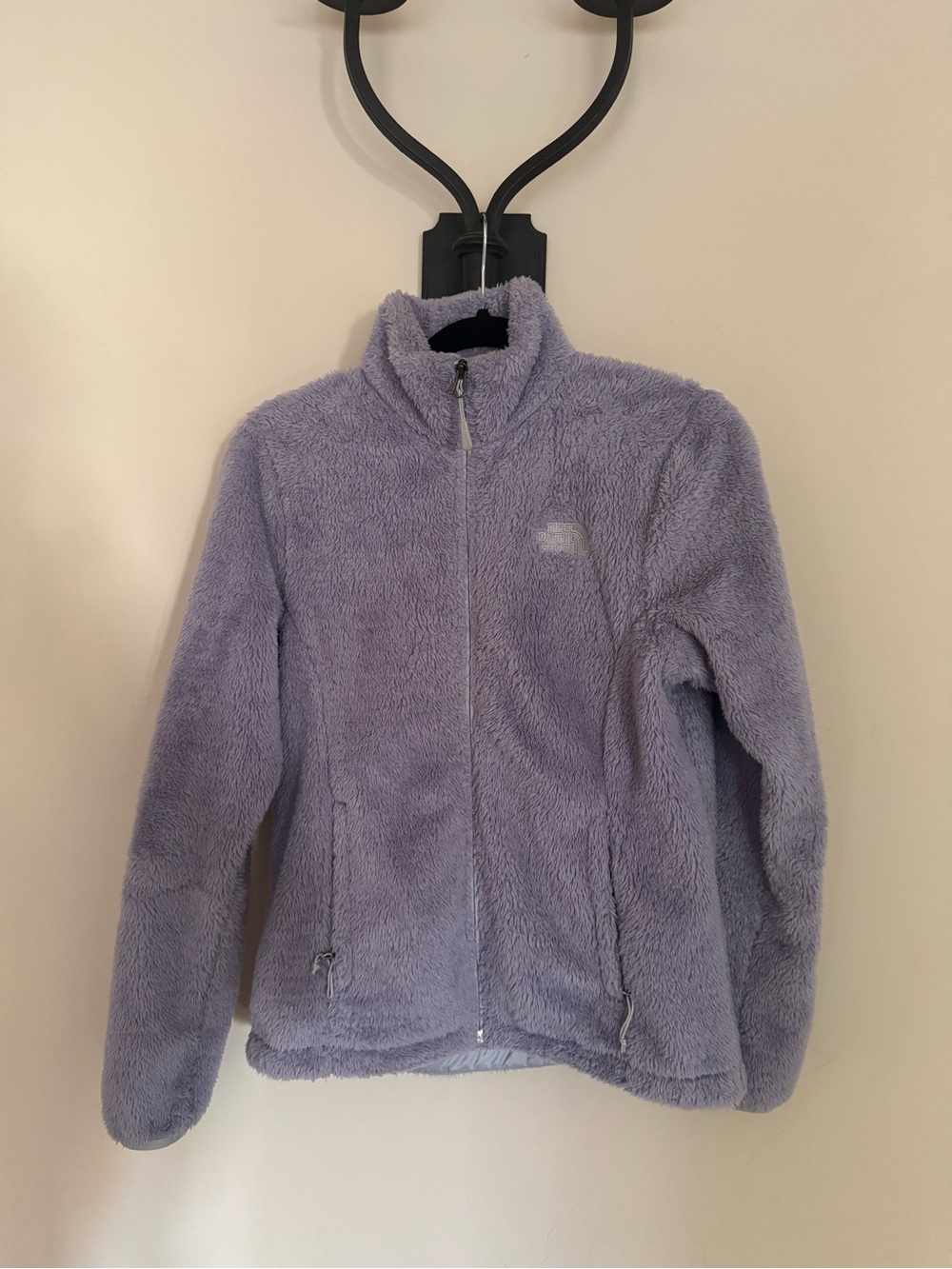 The North Face Kids Lavender Plush Full-Zip Jacket